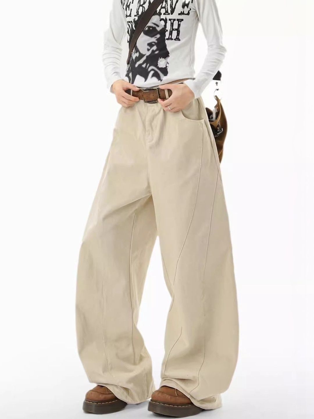 StyleCast x Revolte Women Wide Leg Mid-Rise Jeans-picture-16