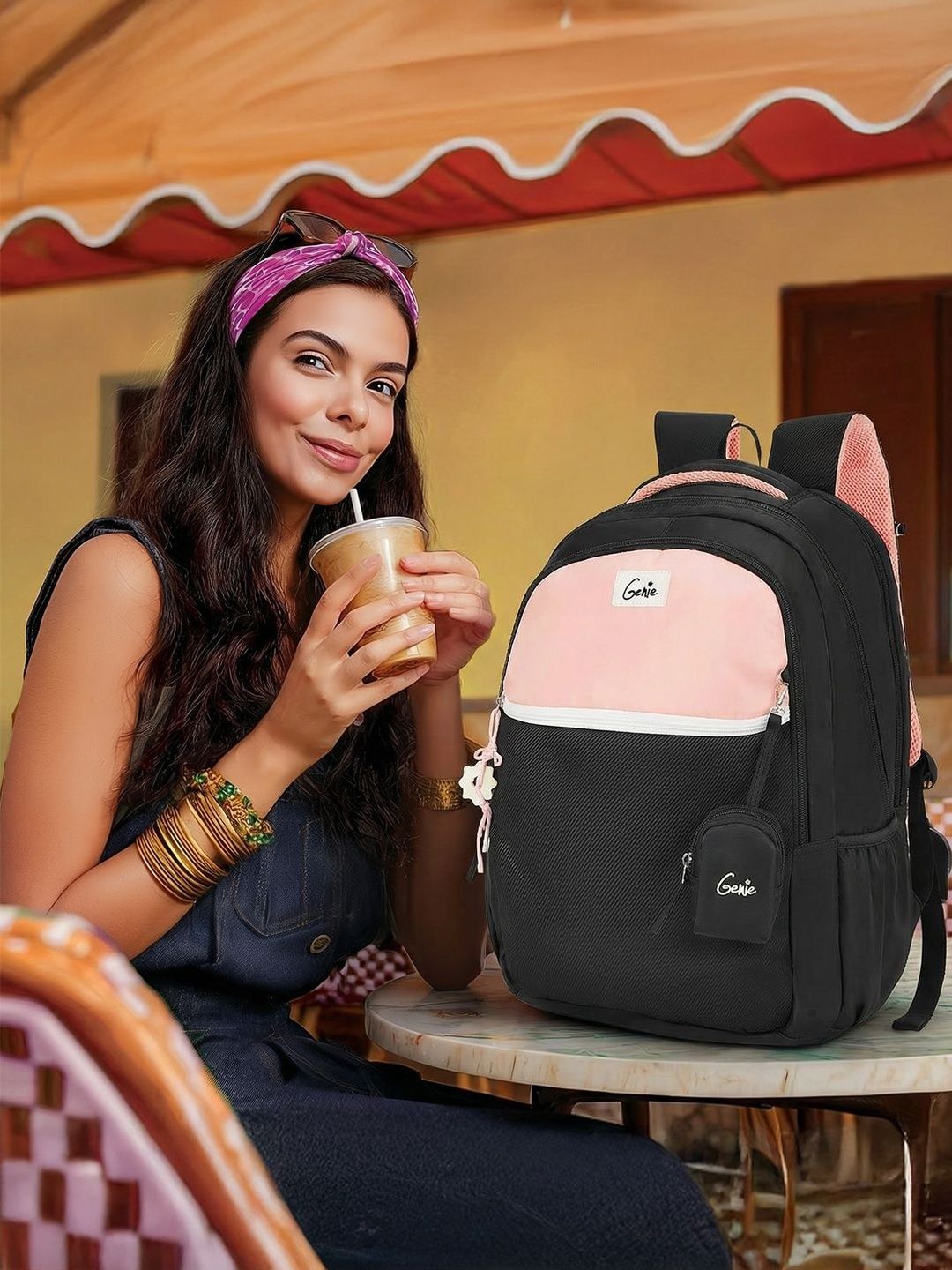 Genie Women Brand Logo Backpack-picture-41