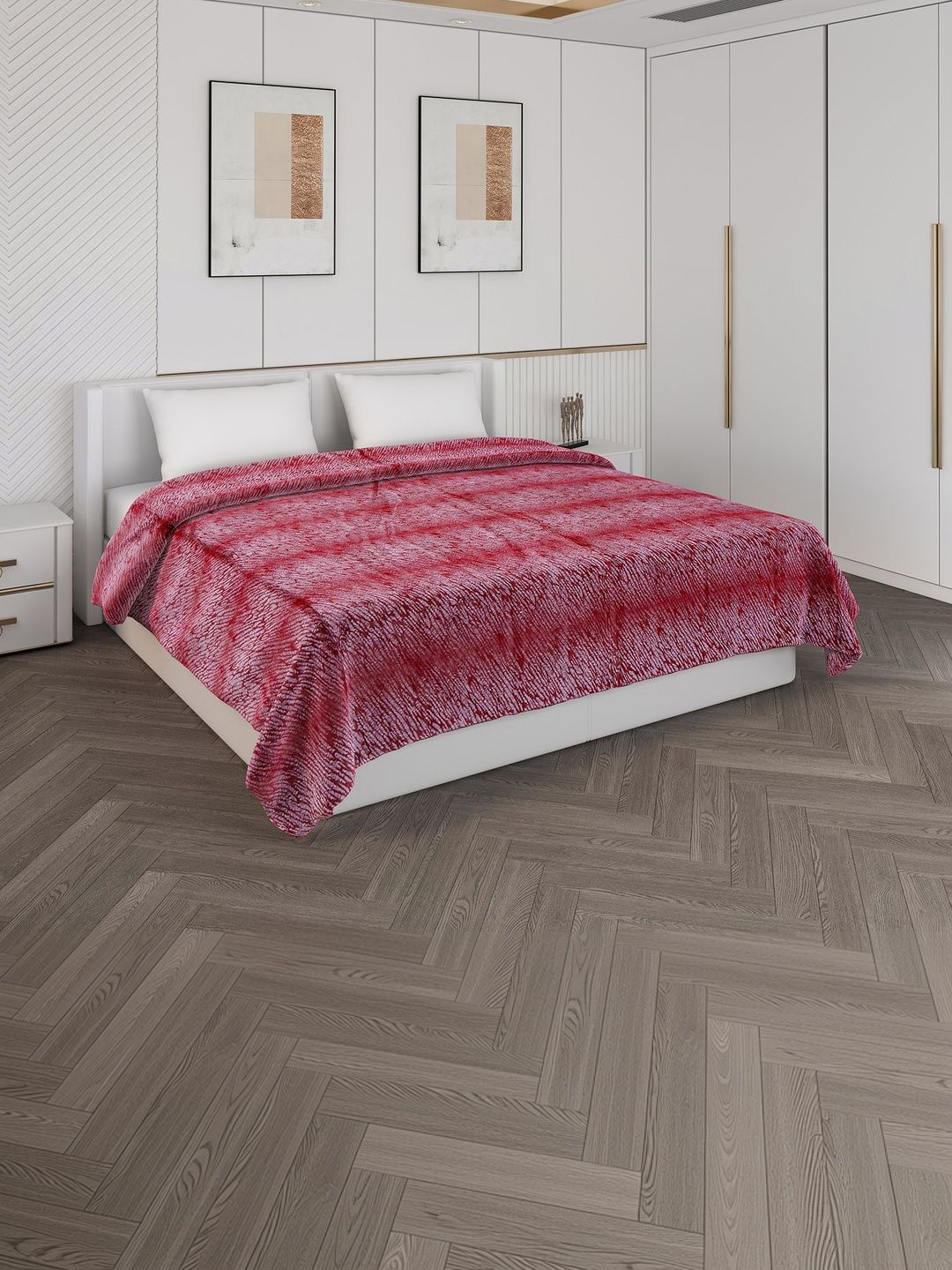 Monte Carlo Red & Red Heavy Winter Blanket-image-44