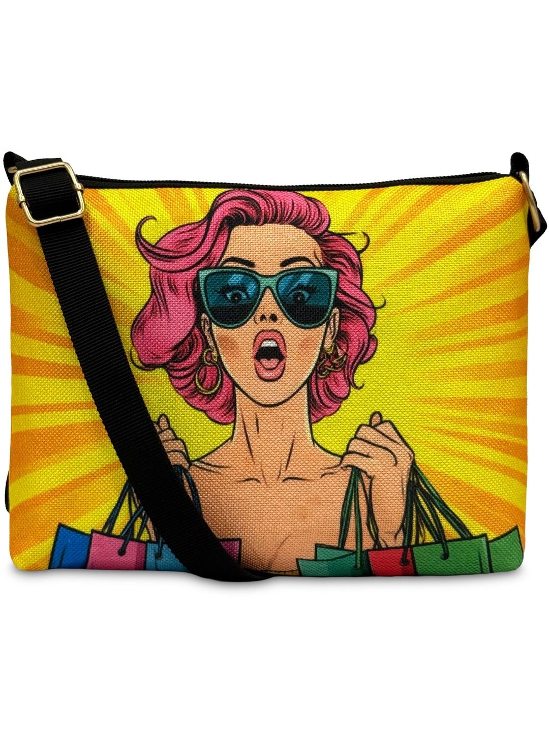 SZN Printed PU Sling Bag-image-23