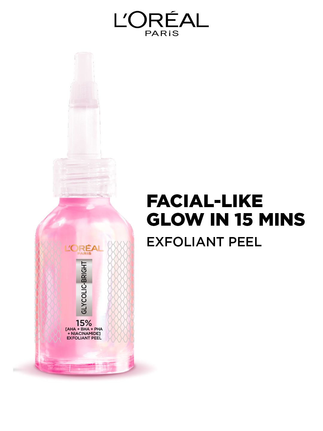 LOreal Paris Glycolic-Bright Anti Dark Spot Exfoliant Peel - 25ml-image-32