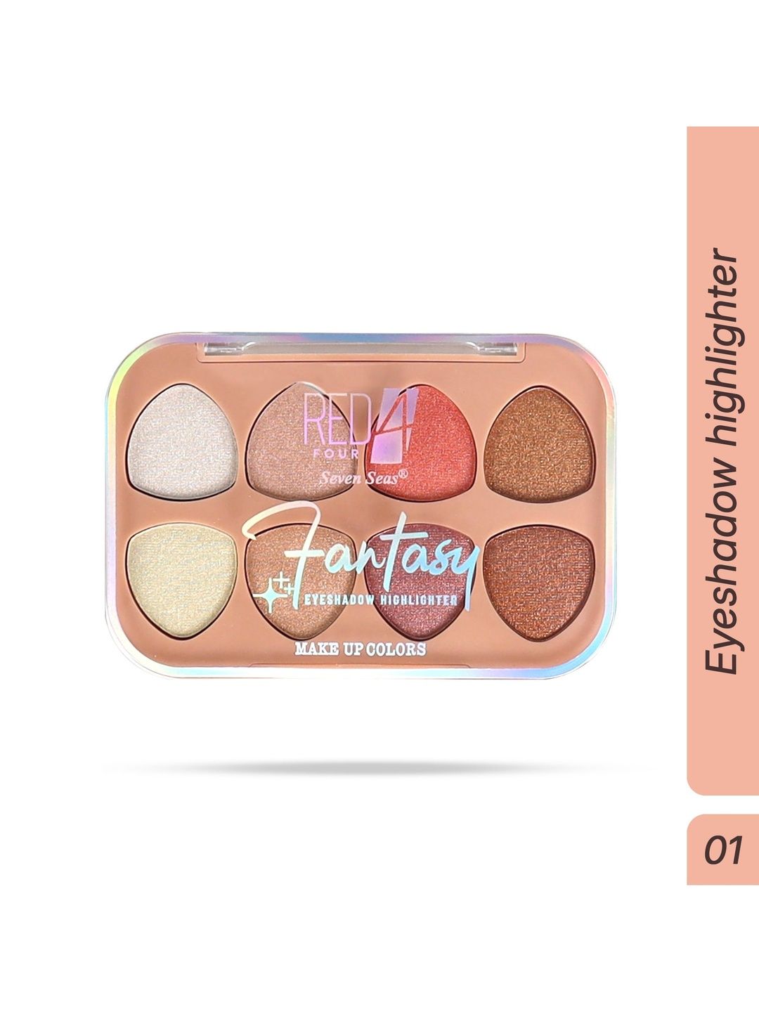RED 4 Fantasy Eyeshadow Highlighter - 11.5 g - Shade 01-picture-19