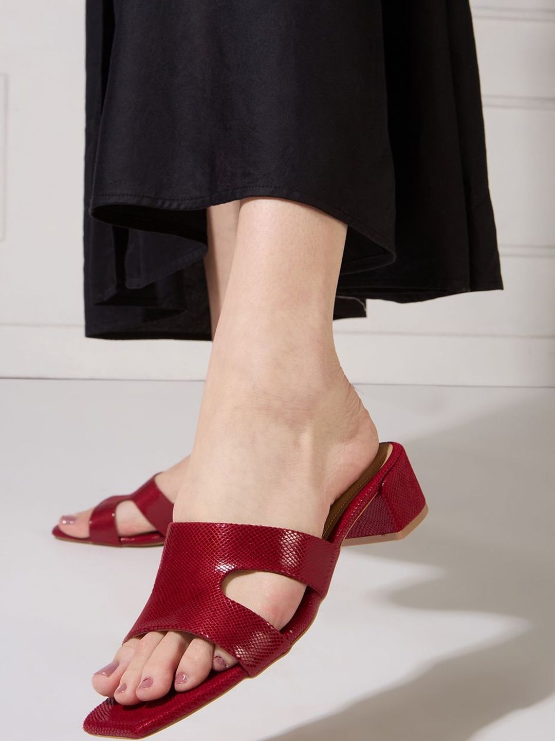 Inc 5 Textured Block Mules-image-41