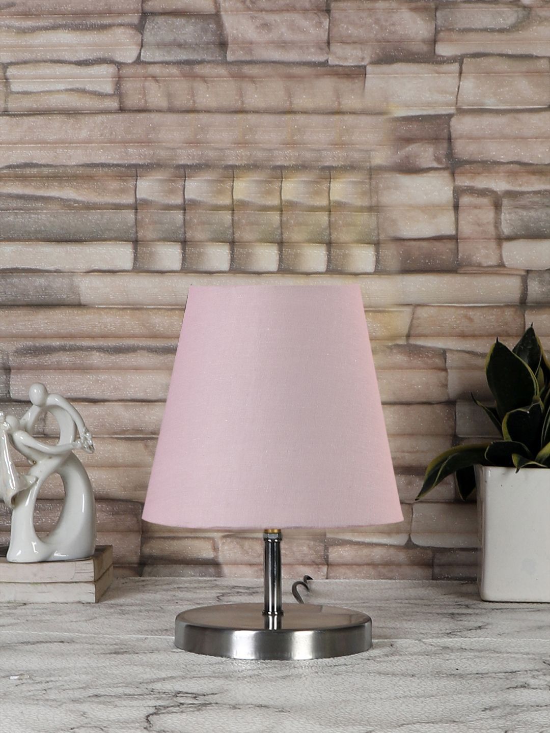 Aura Grey Wood Contemporary Frusturical Shaped Table Lamp-image-33