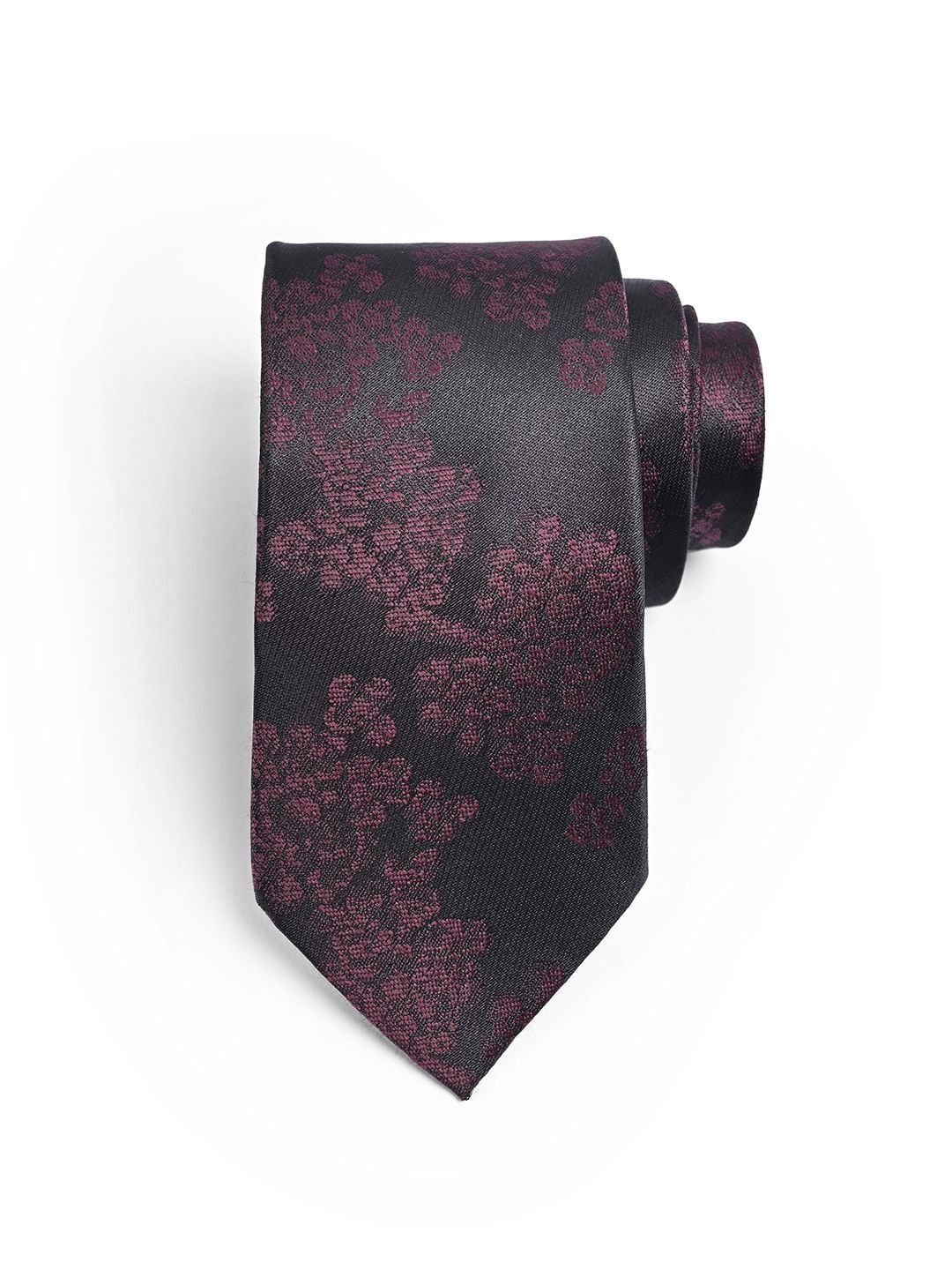Cazzano Men Woven Design Skinny Tie-picture-29