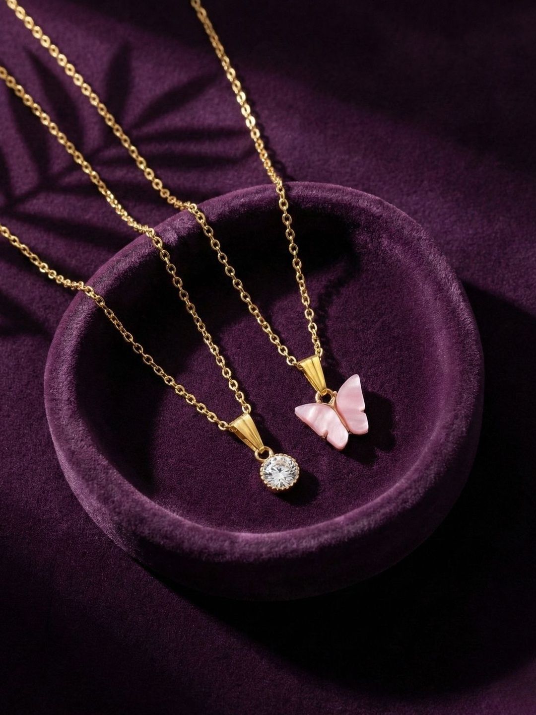 Brandsoon Brass Gold-Plated Layered Necklace-picture-40