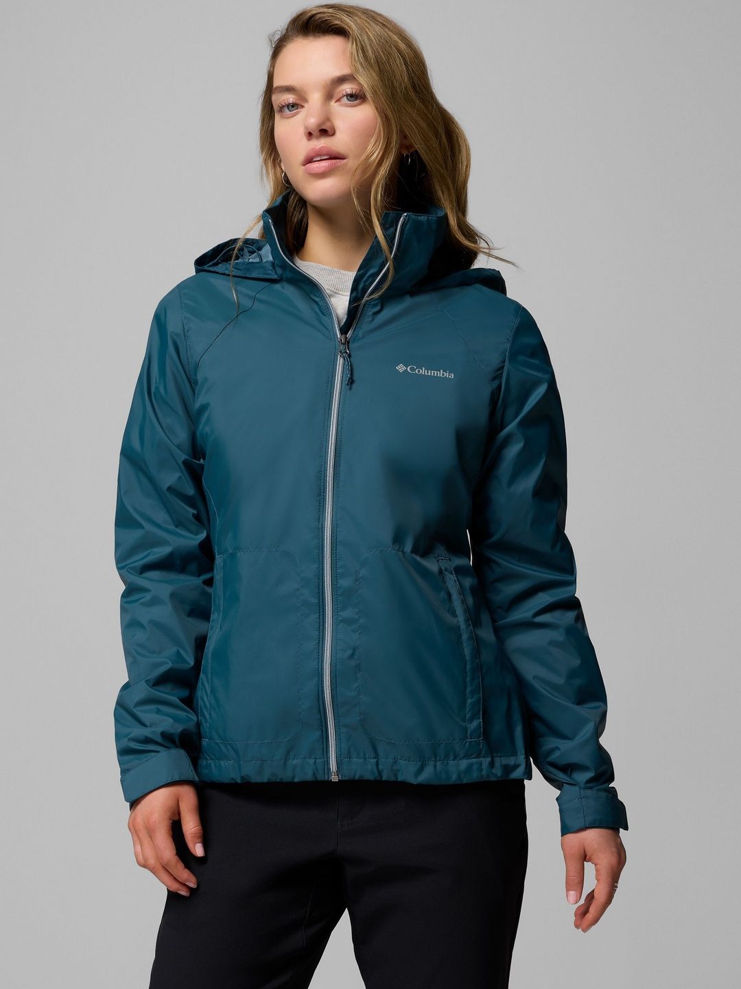 Columbia Women Nylon Rain Jacket-picture-10