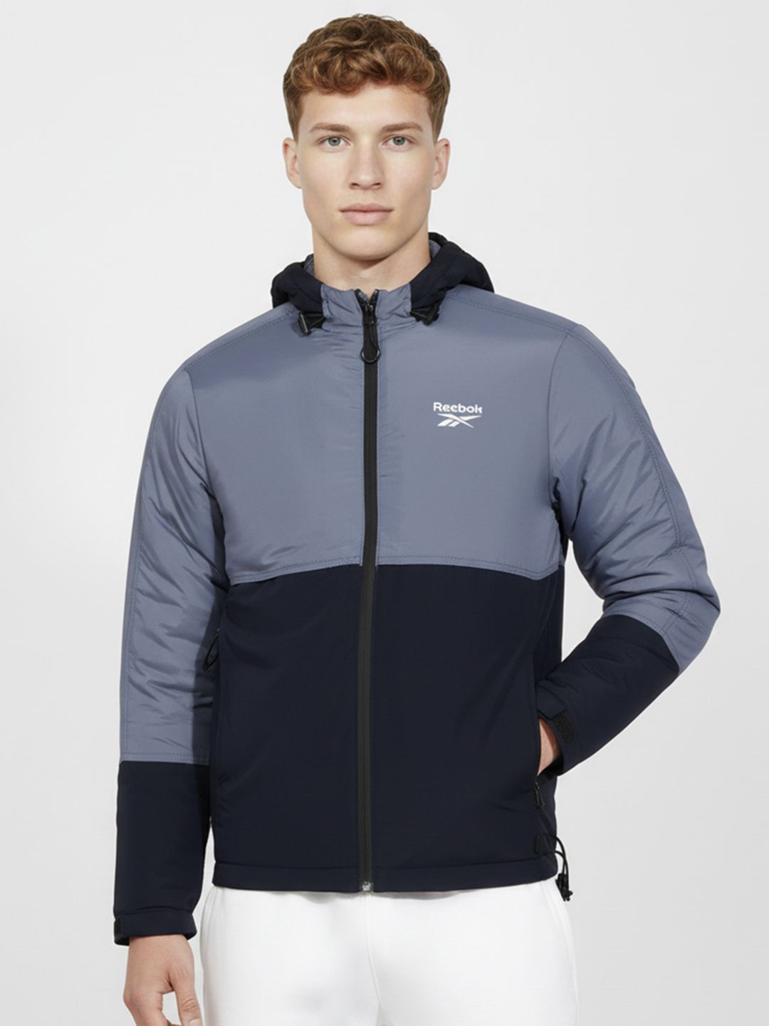 Reebok Colourblocked Hooded Sporty Jacket-picture-23