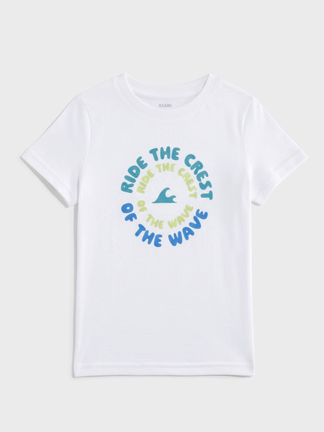 KIABI Boys Typography Printed Pure Cotton T-shirt-image-41