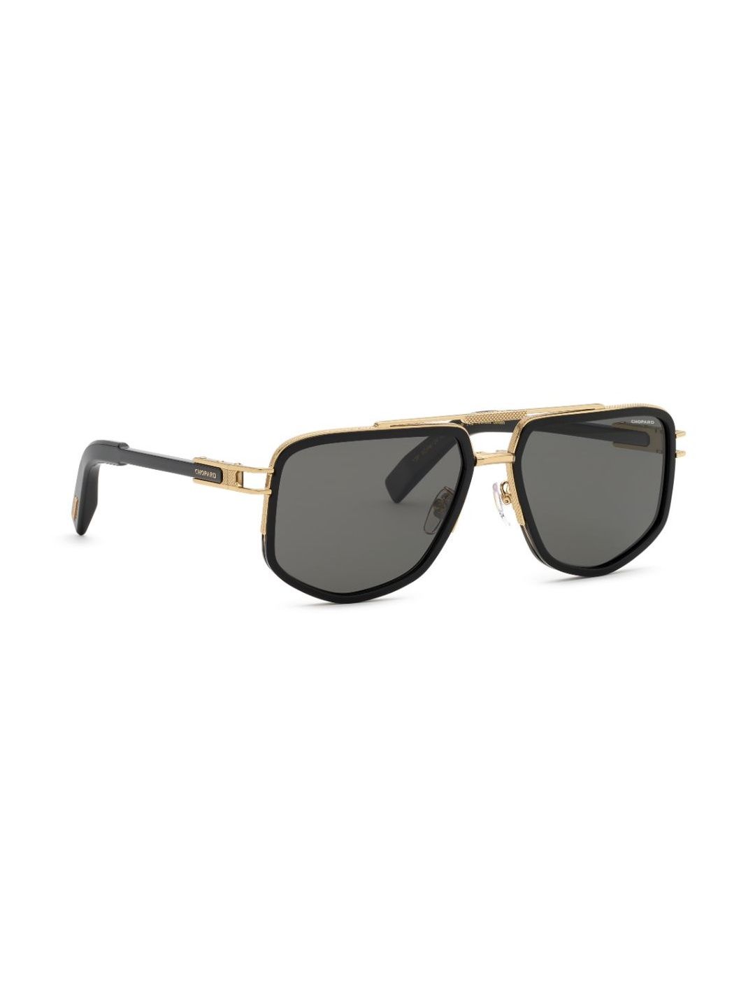 Chopard Men Grey Lens & Black Other Sunglasses with-picture-37