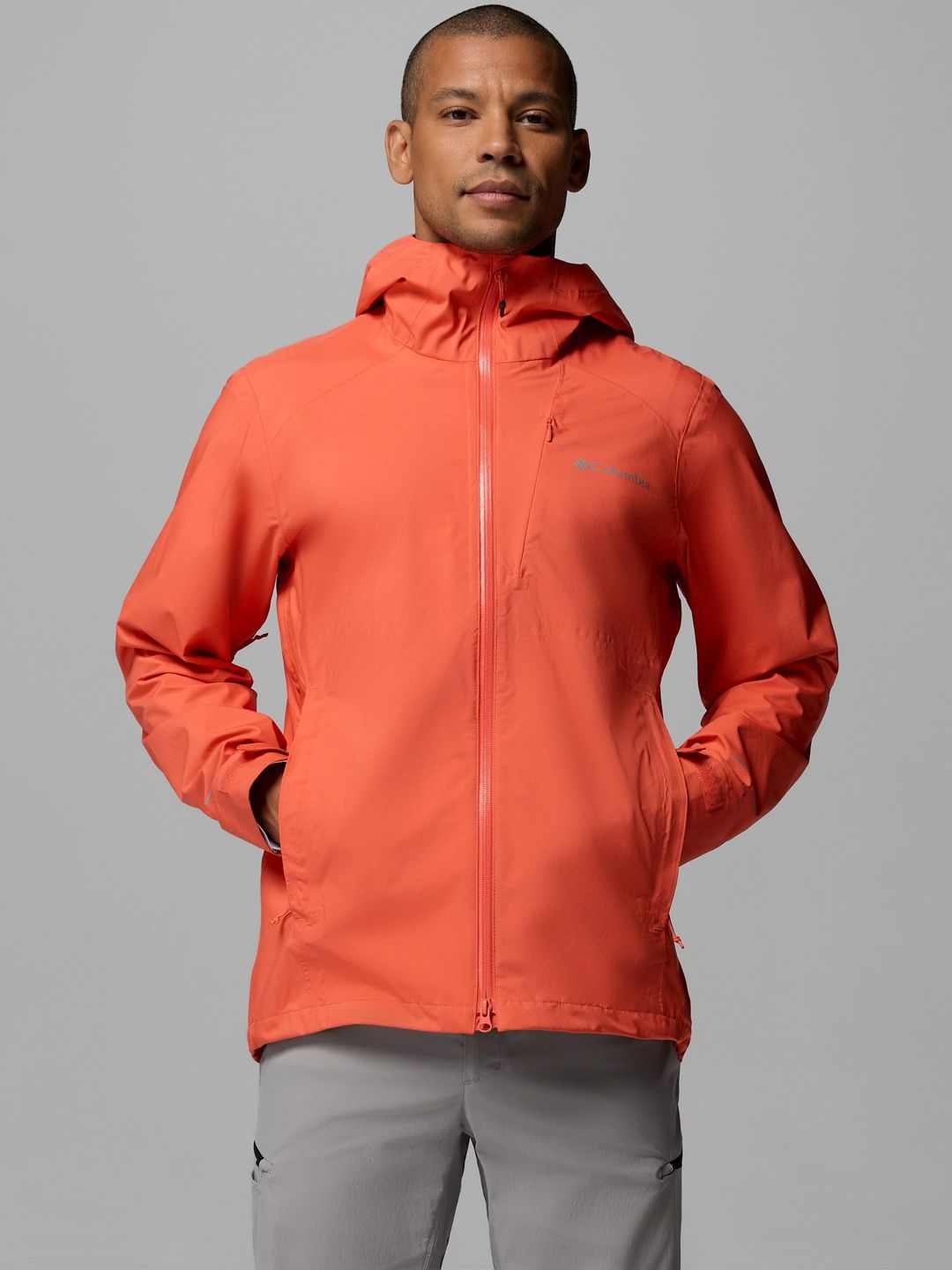 Columbia Trailborne 2.5L Shell Hooded Rain Jacket-image-5