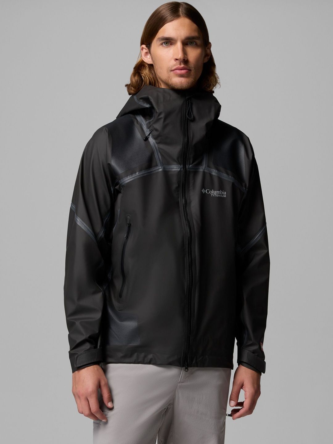 Columbia Whistler Peak Shell Hooded Rain Jacket-image-19
