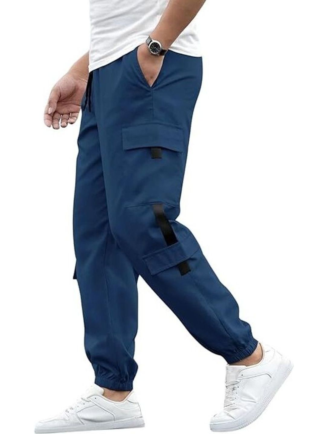 La Pajaro Men Cargos Trousers-image-23