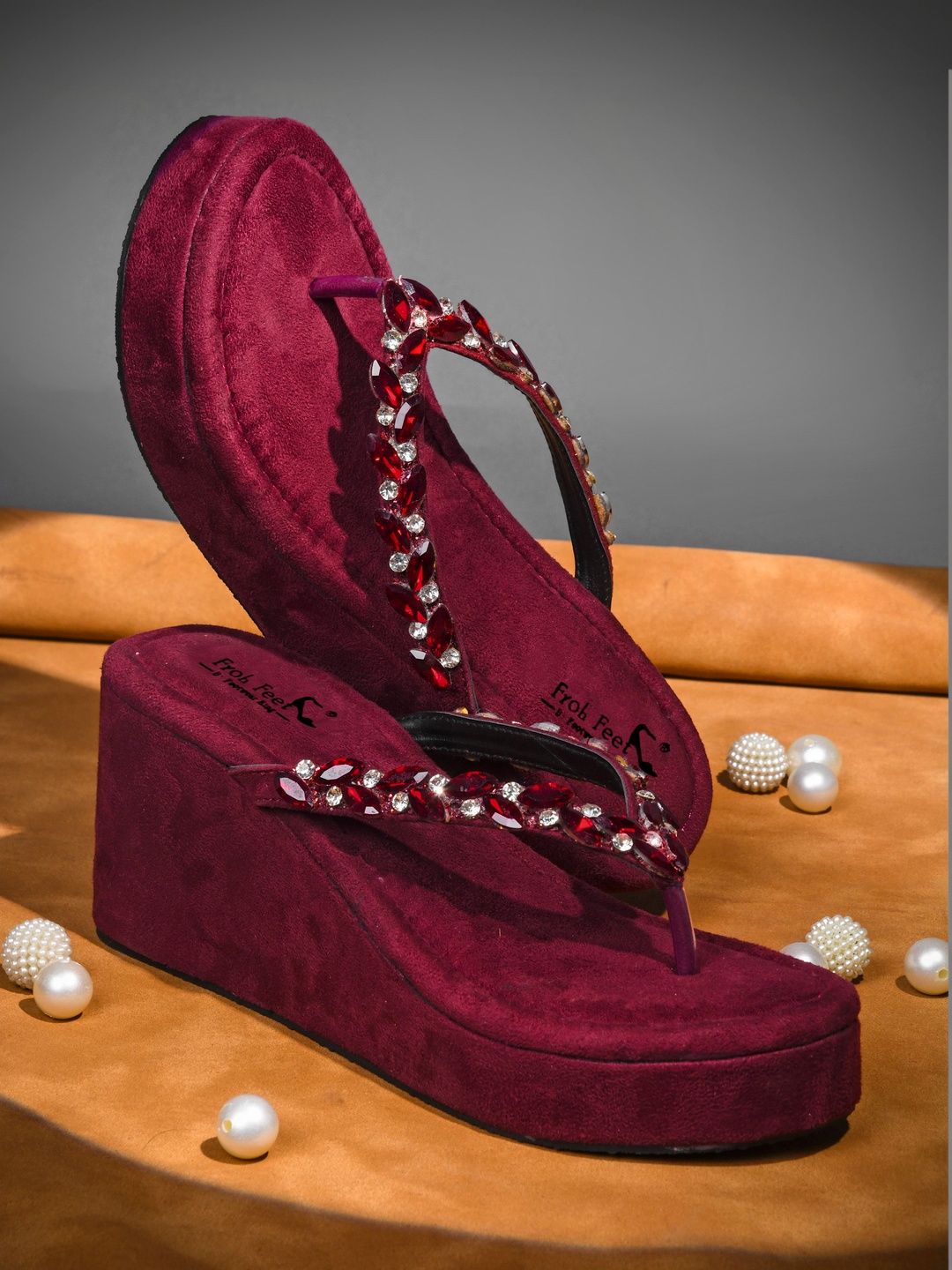 Froh Feet Party Wedge Sandals