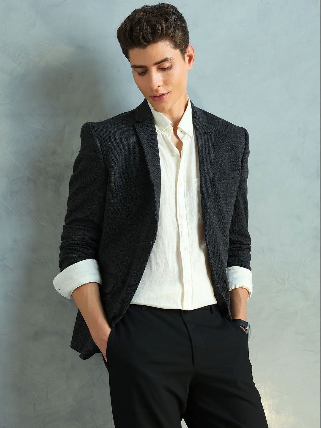 Arrow Slim-Fit Single Breasted Blazer-picture-28