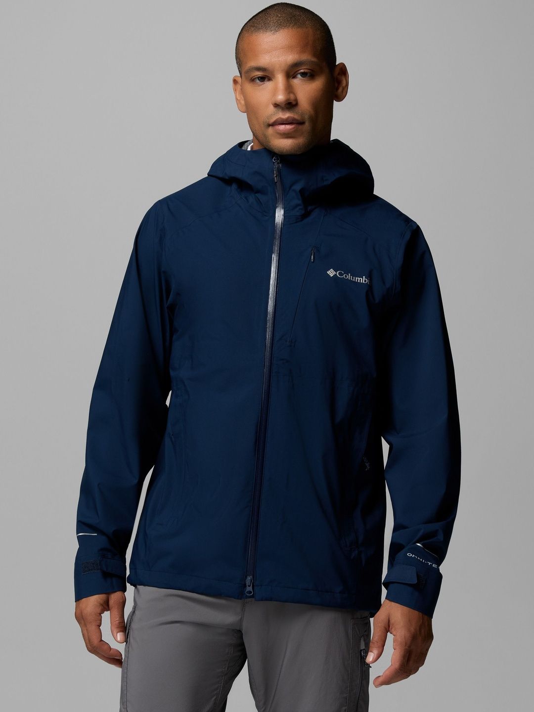 Columbia Trailborne 2.5L Shell Hooded Rain Jacket-image-1
