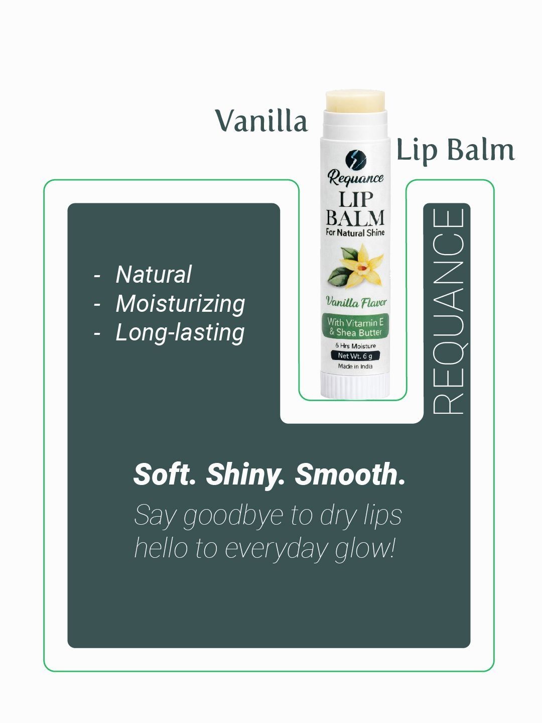 REQUANCE Lip Balm With Vitamin E- 10 g- Vanilla-image-46