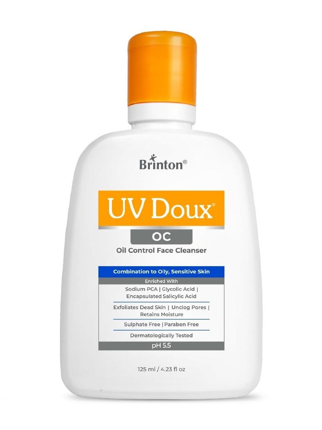 Brinton UV Doux OC Face Cleanser - 125 ml-image-45