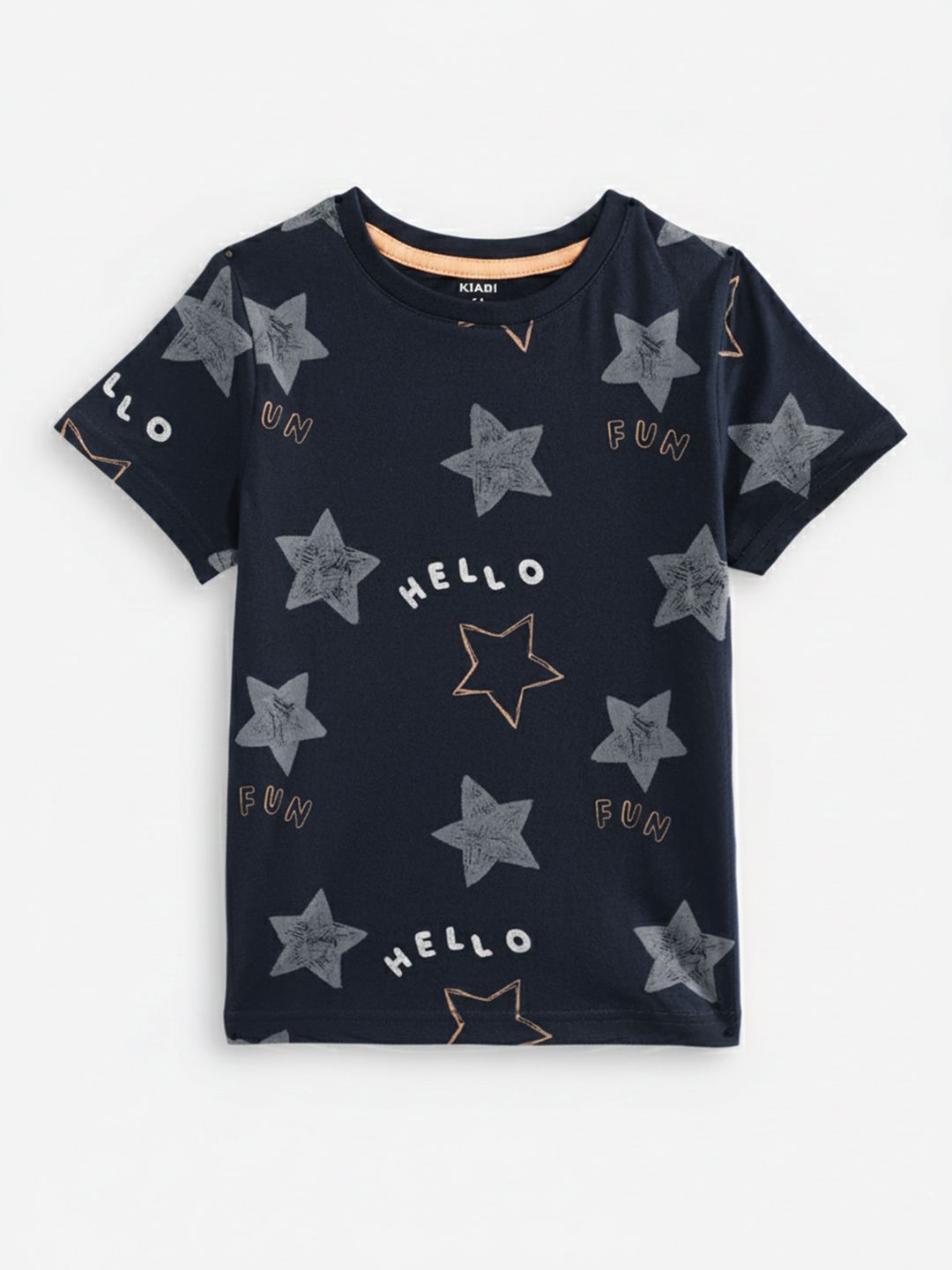 KIABI Boys Cotton Printed T-shirt-picture-6