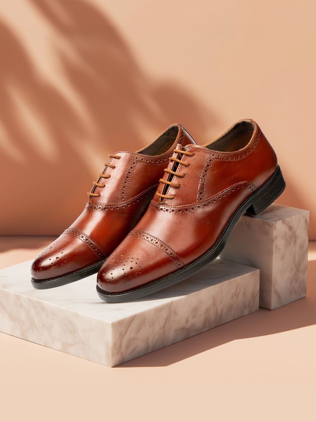 Florsheim Men Leather Formal Brogues-image-43