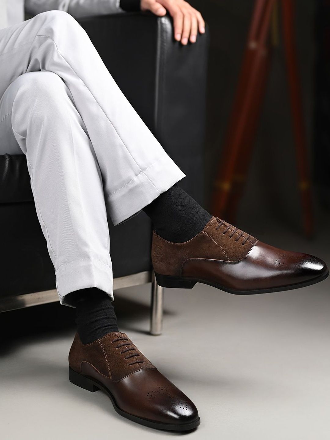 LOUIS STITCH Men Leather Formal Brogue-picture-34