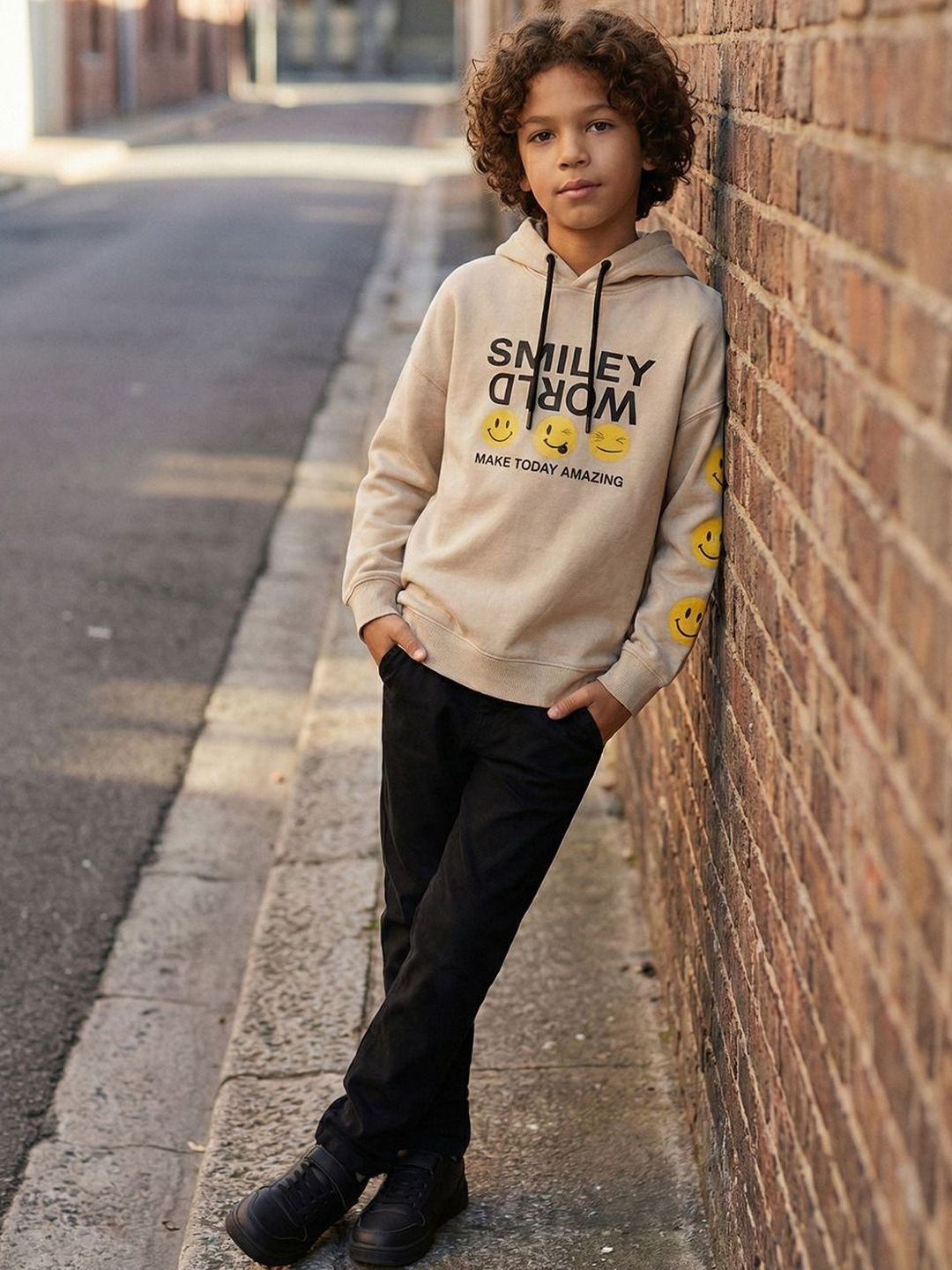 CODEZ Boys Printed Hooded Sweatshirt-picture-41