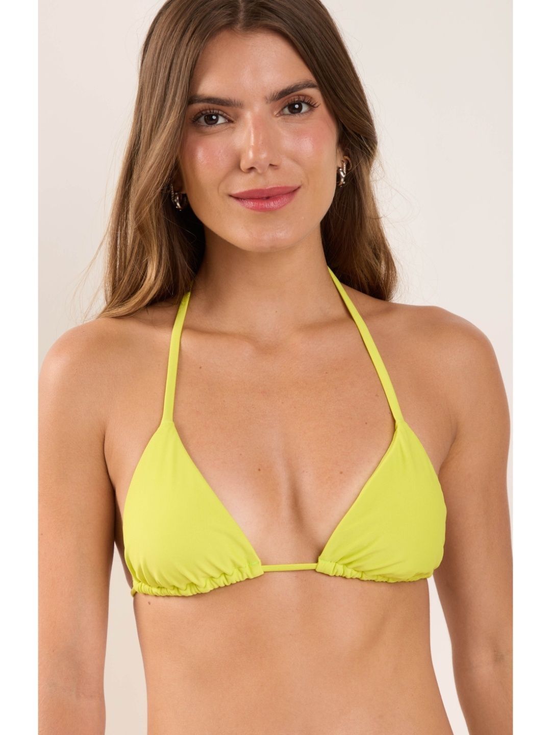 SAYAL CRATIO Nylon Halter-Neck Swim Bikini Set Swimwear-picture-31