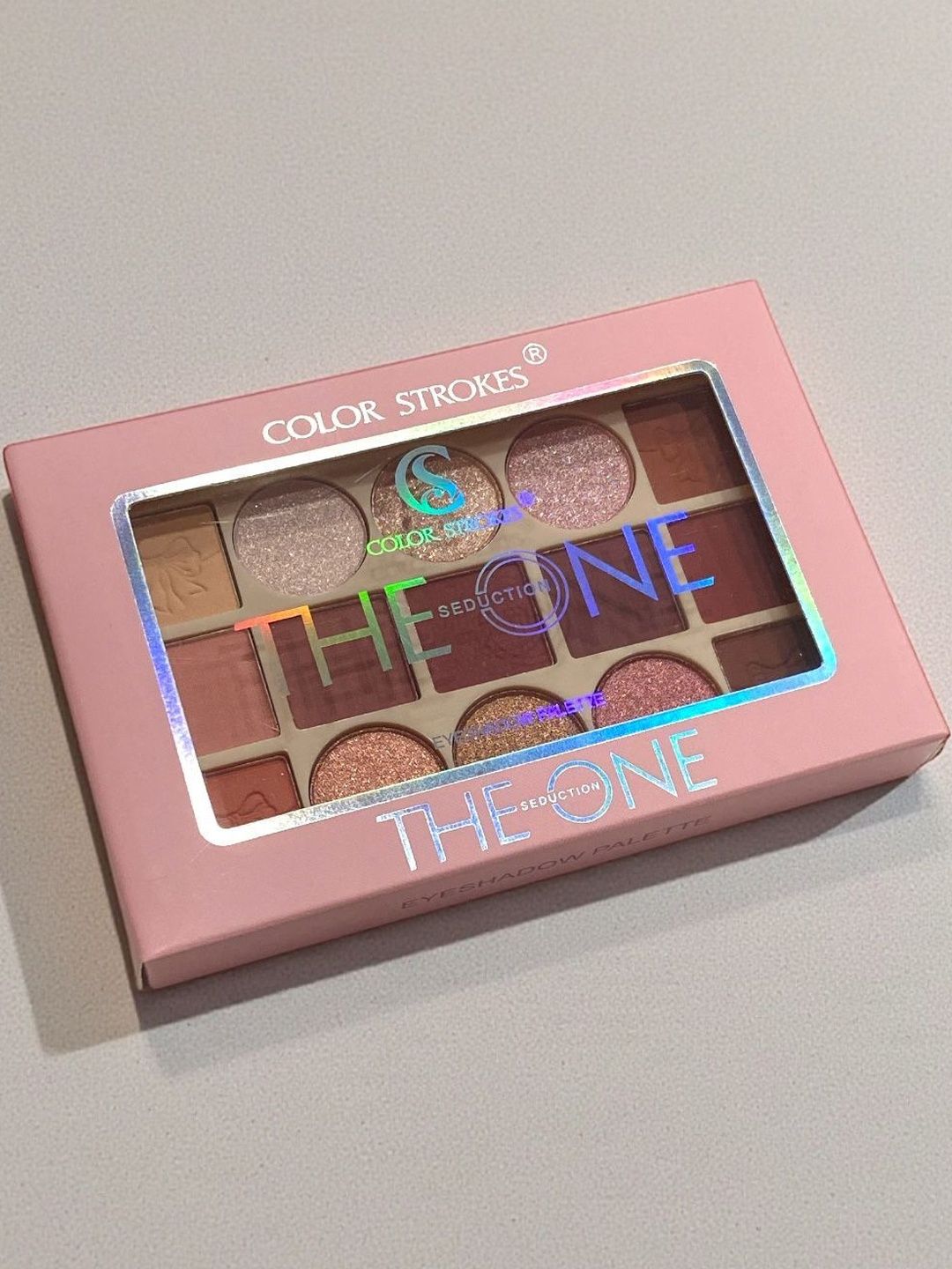 color strokes 16 Shades The Seduction One Eyeshadow Palette- Shade- B-picture-45