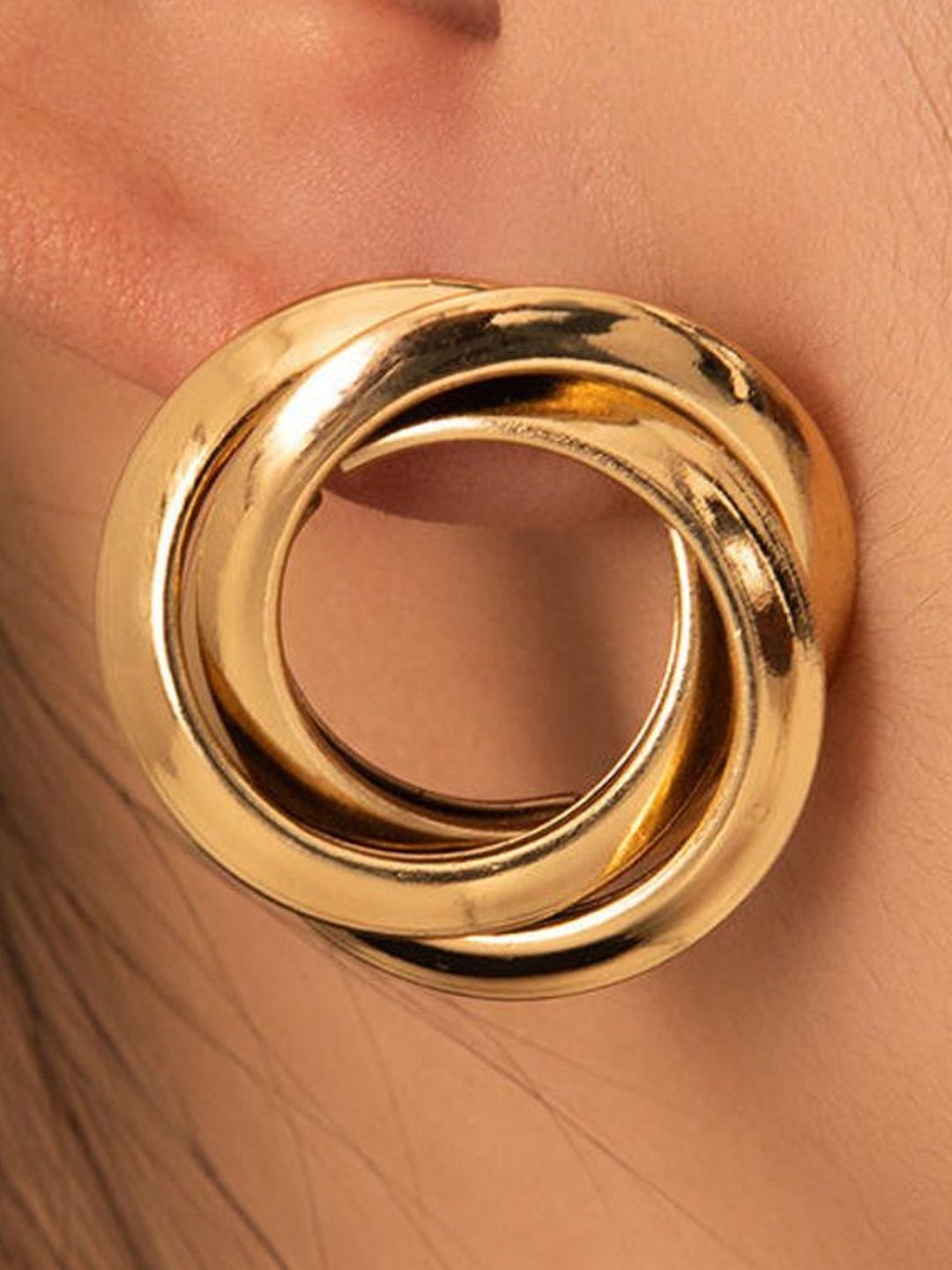 Nui Geometric Studs Earrings-picture-13