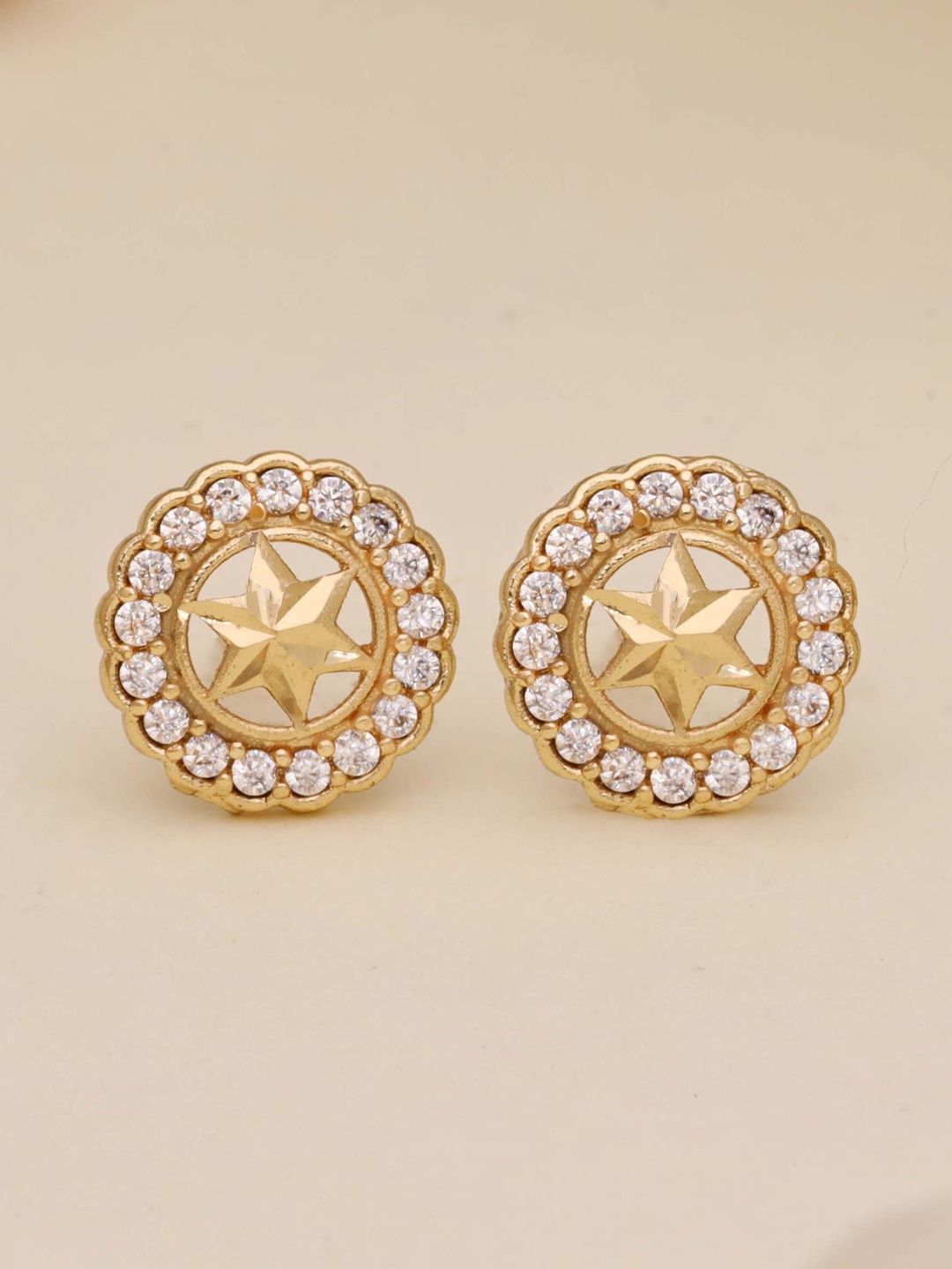 DressBerry Circular Studs Earrings-picture-20
