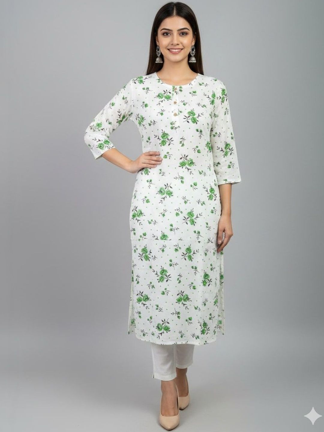 SAKA DESIGNS Women Floral Printed Floral Kurta-picture-35