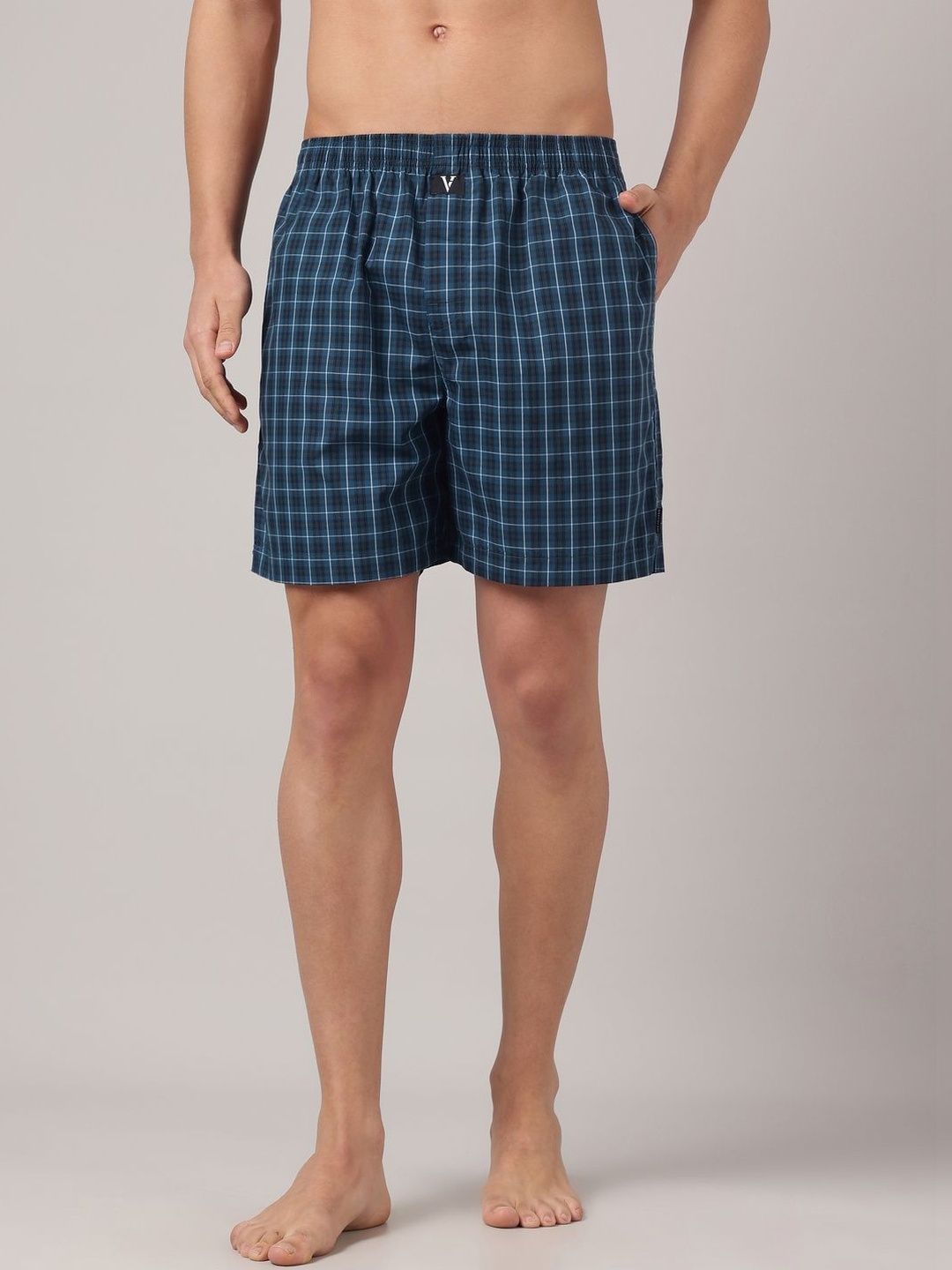 van heusen innerwear Men Assorted Pack Of 2 Side Pocket & Superior Lustre Boxer Shorts-picture-39
