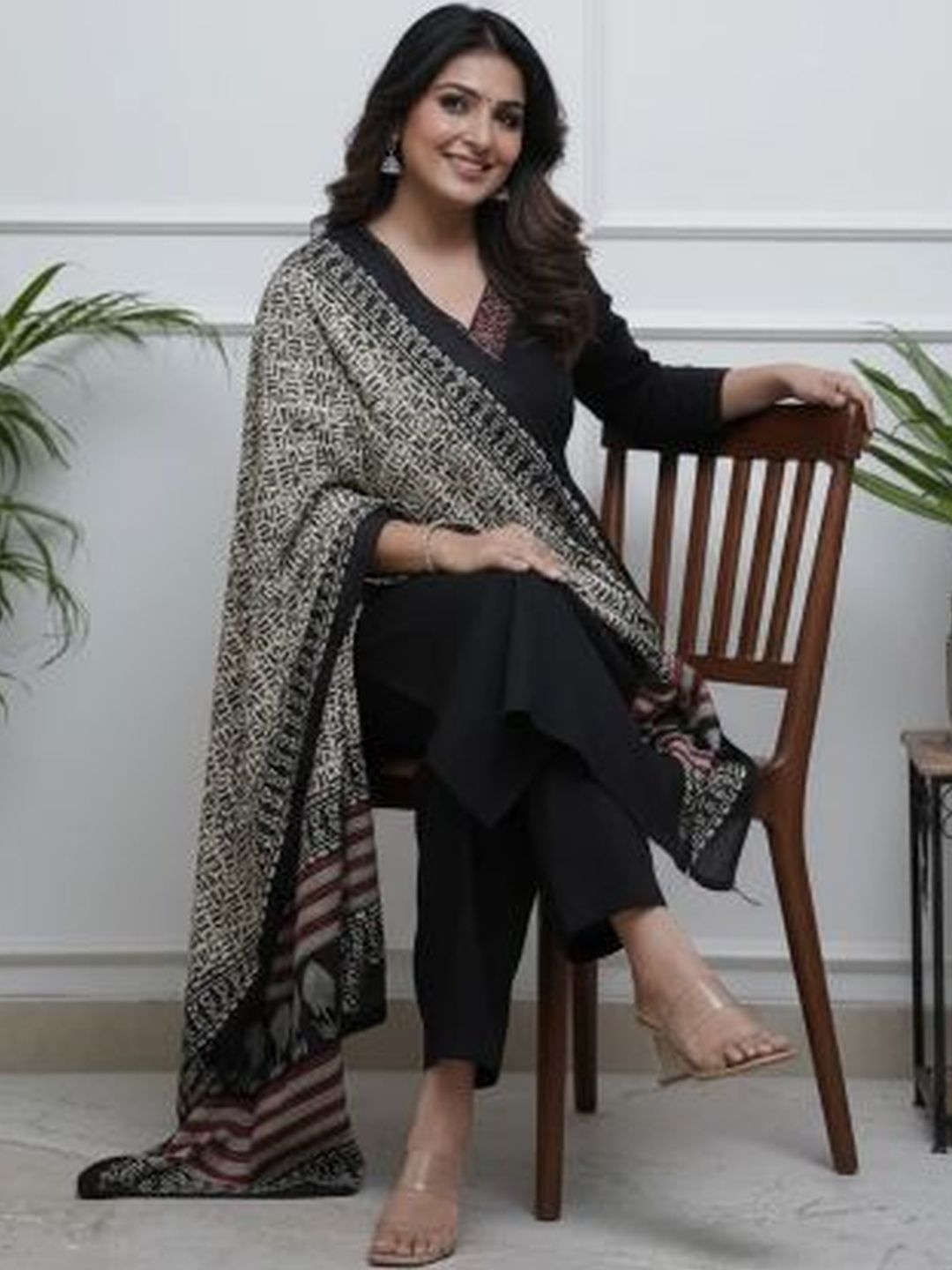 AG TEXTILE Women Regular Kurta with Pyjamas & With Dupatta-image-33