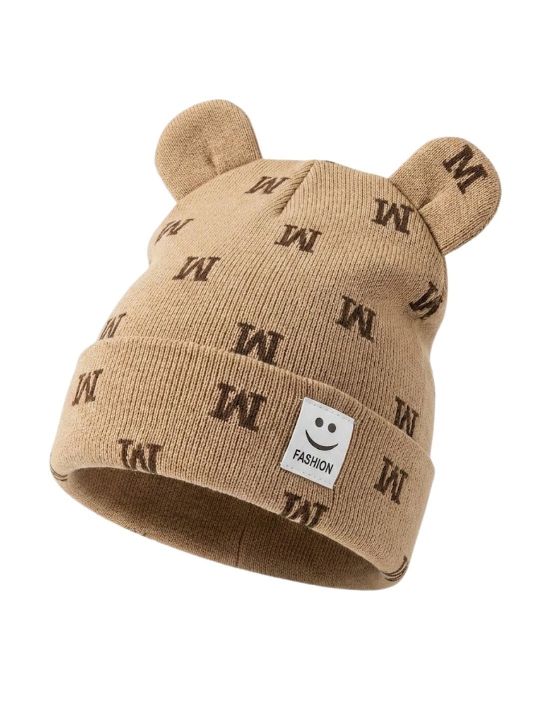 Cdeck Unisex Kids Printed Woollen Beanie-picture-55