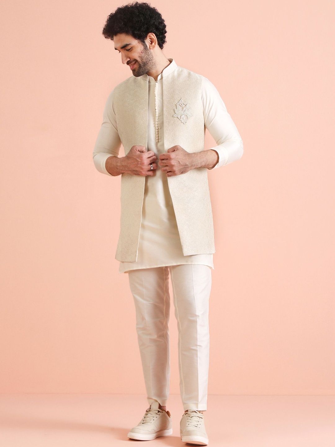 KISAH Men Regular Kurta with Trousers-picture-52