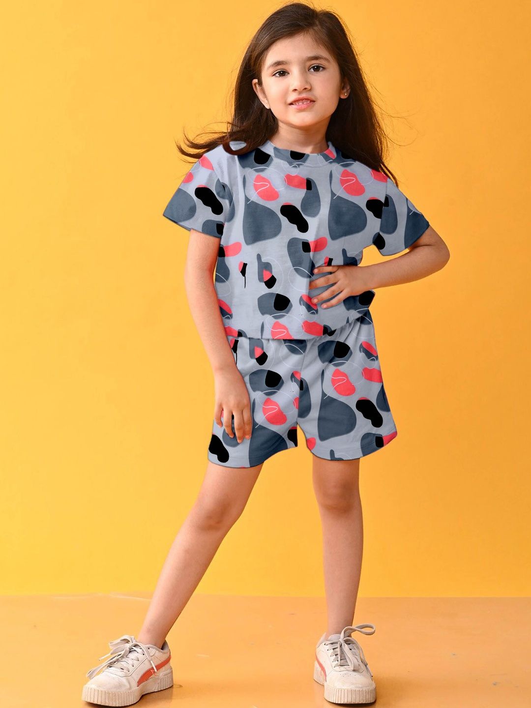 LITBABY Girls Printed Maxi Nightdress-image-42