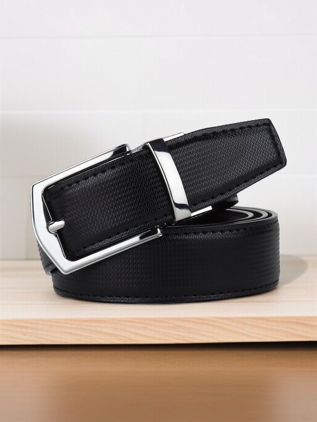 Killer Men Textured Reversible Formal Belt-picture-52
