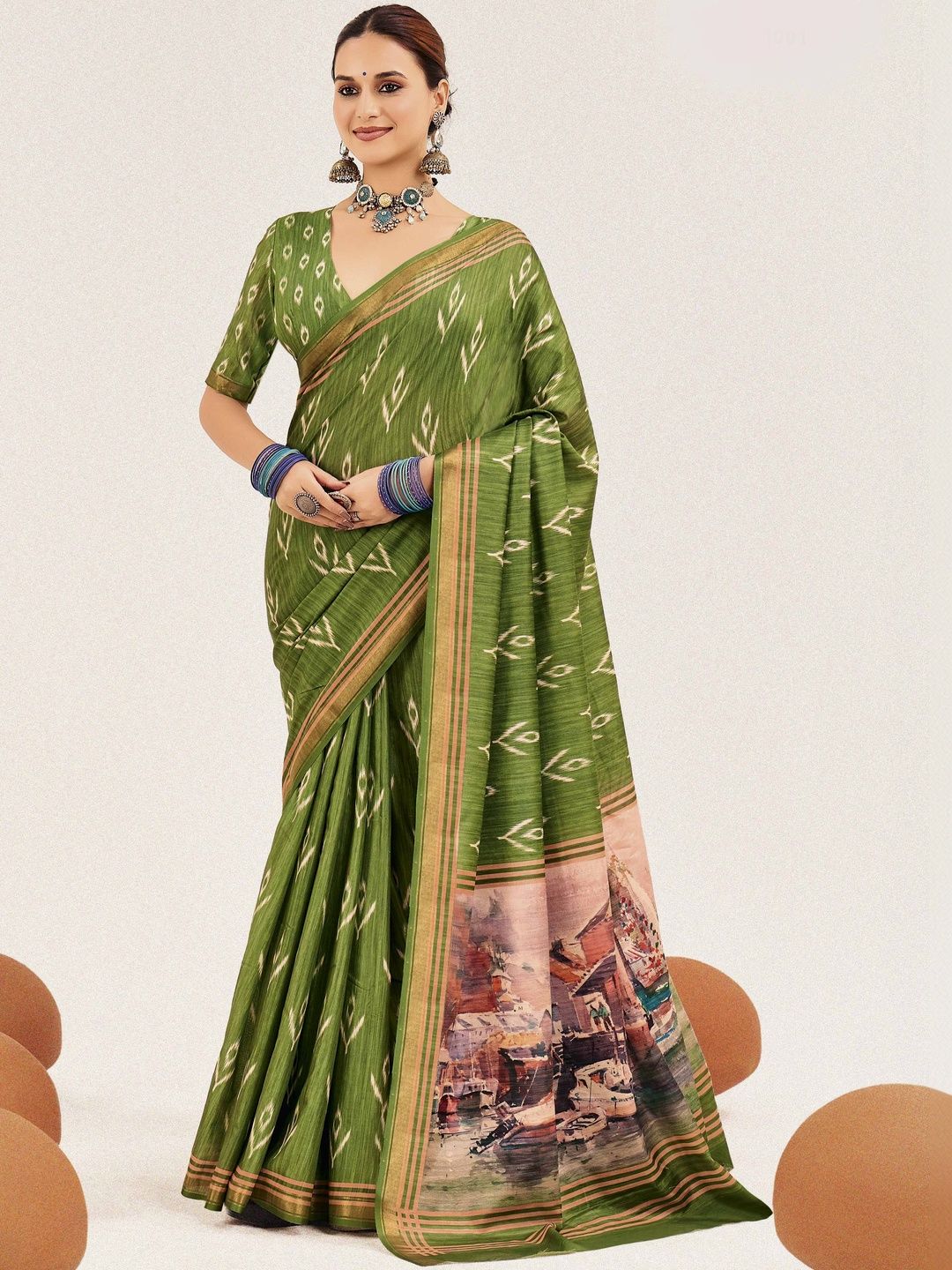 TIRA Silk Cotton Saree-picture-18