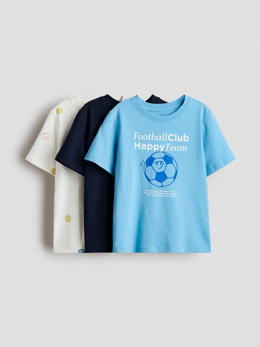 H&M 3-Pack Cotton T-Shirts-picture-18