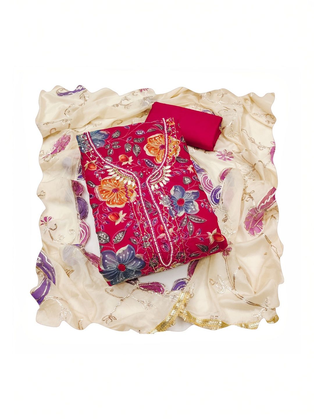 Maroosh Embroidered Unstitched Dress Material-picture-27