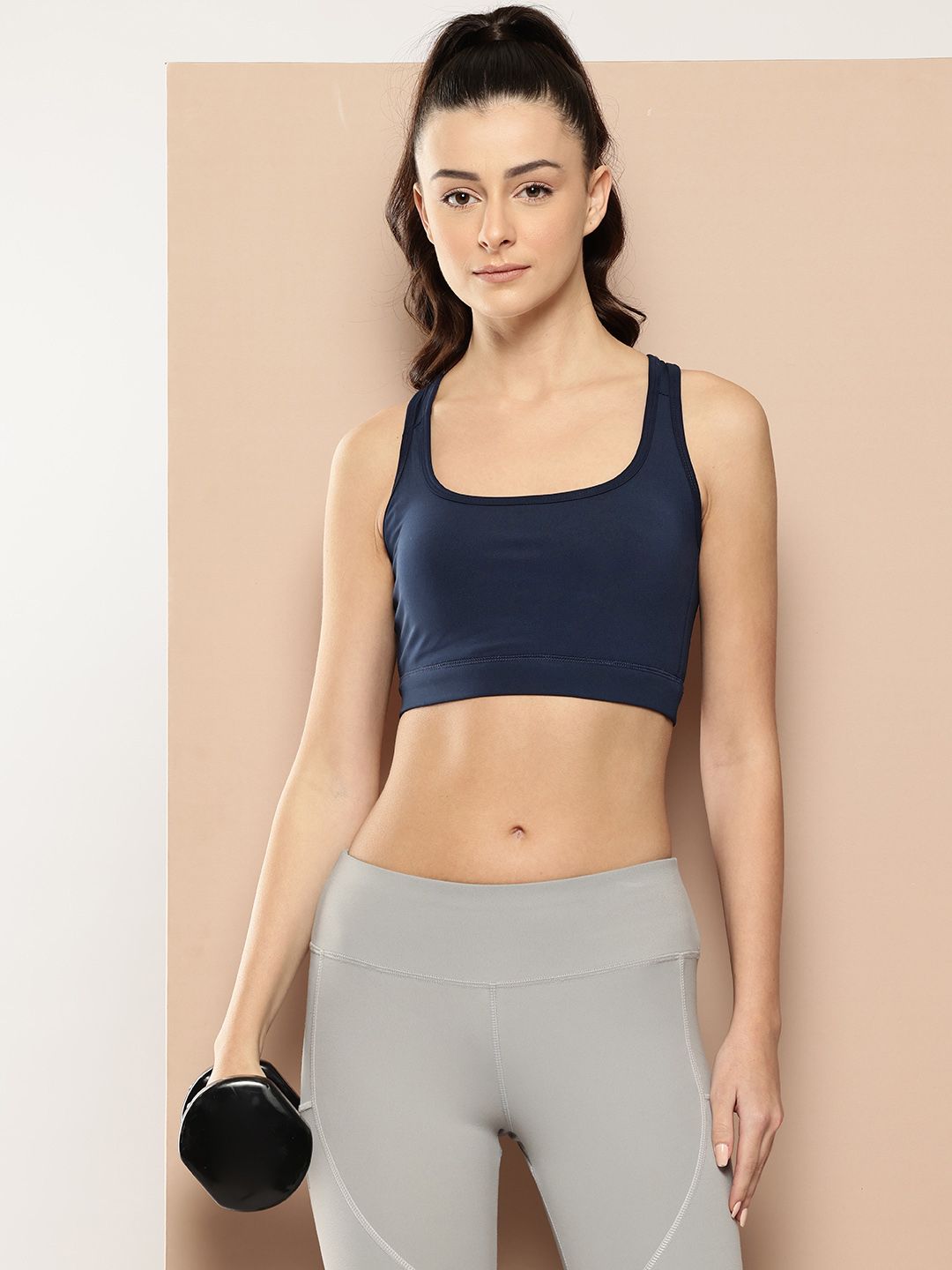 Alcis Medium Coverage Lightly Padded Bra-image-11