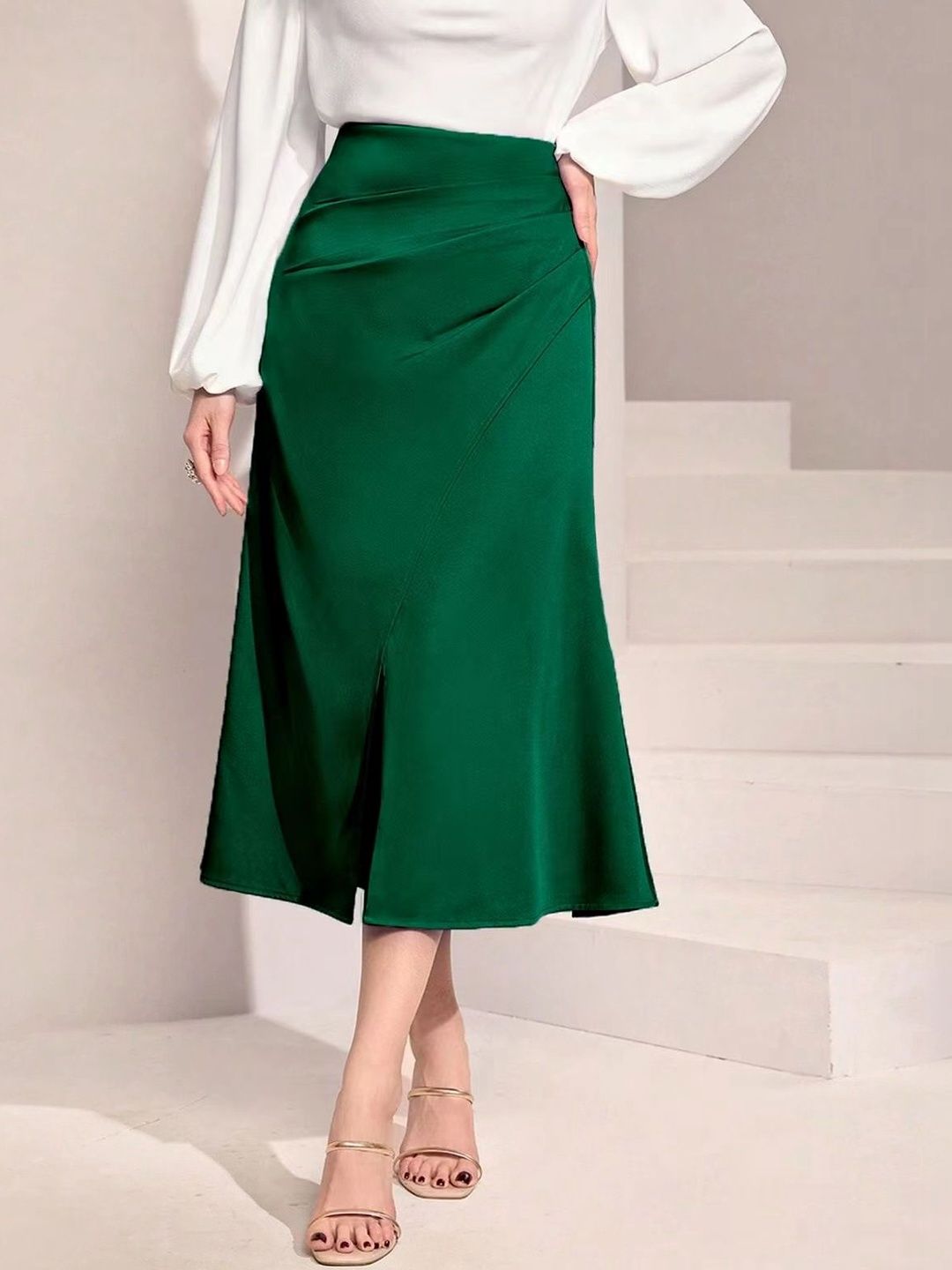 StyleCast x Revolte A-Line Midi Skirts-picture-18