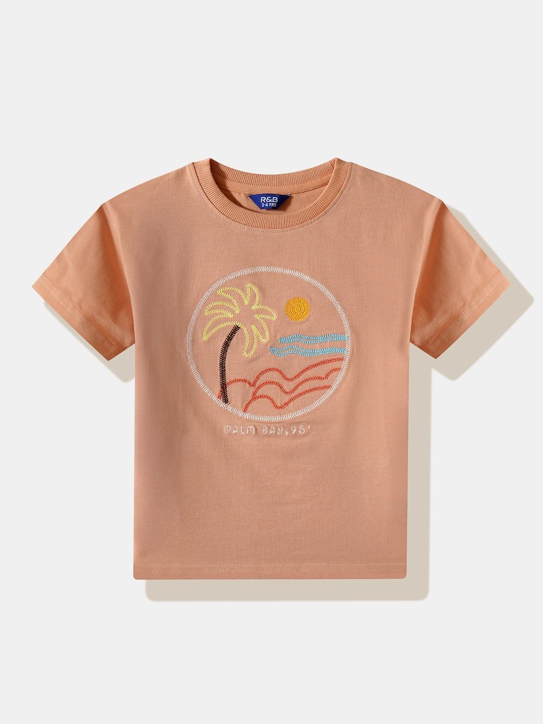 R&B Boys Brown Cotton Tshirts-picture-25