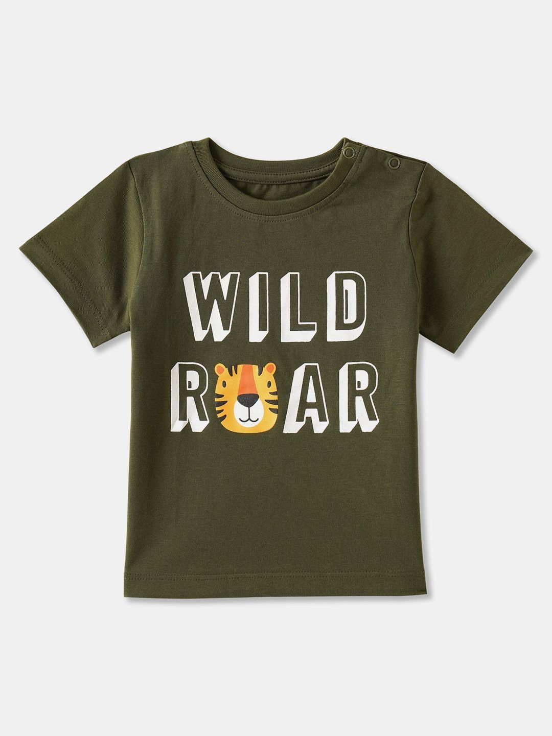 R&B Boys Olive Cotton Tshirts-picture-17