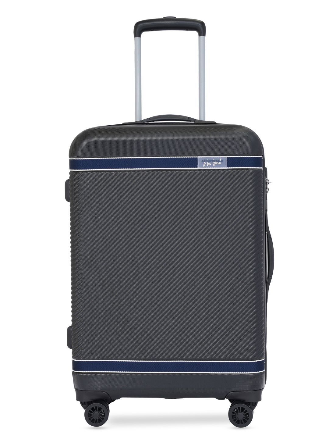 Aeropostale Textured Hard-Sided Medium Trolley Bag-image-31