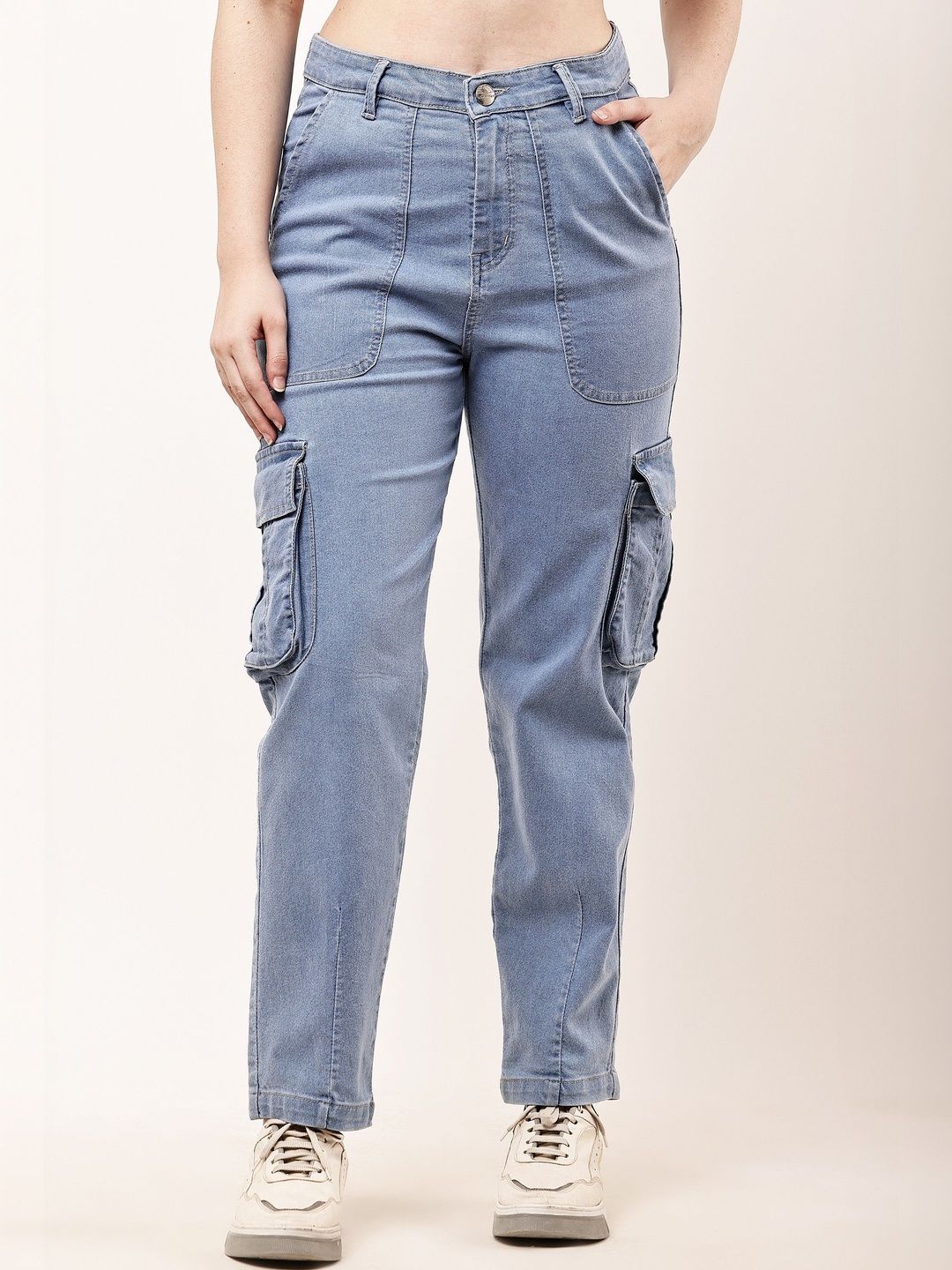 Kwantico Women Regular Fit High-Rise Light Fade Jeans-picture-41