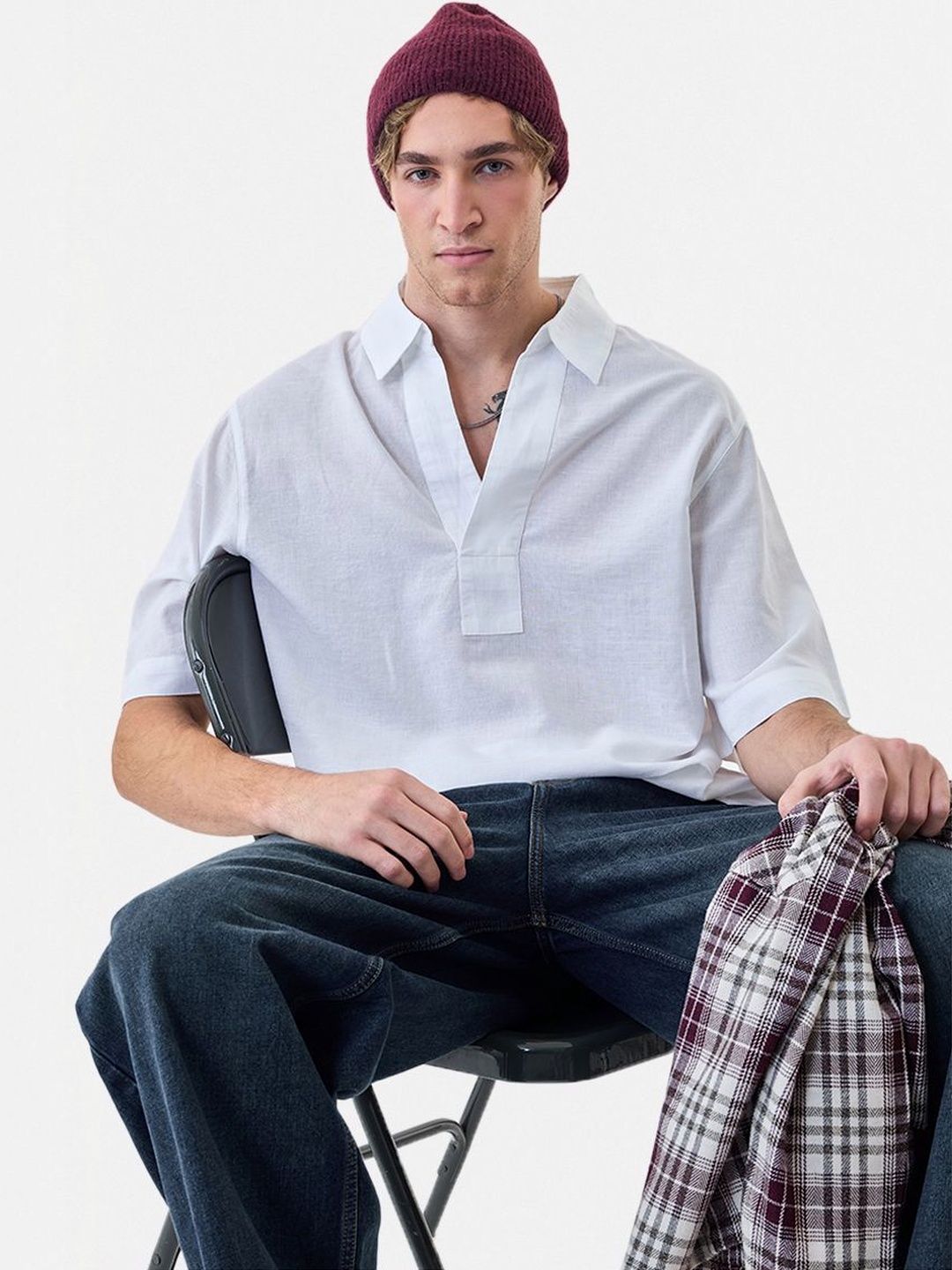 Snitch Men Casual Shirt-image-4