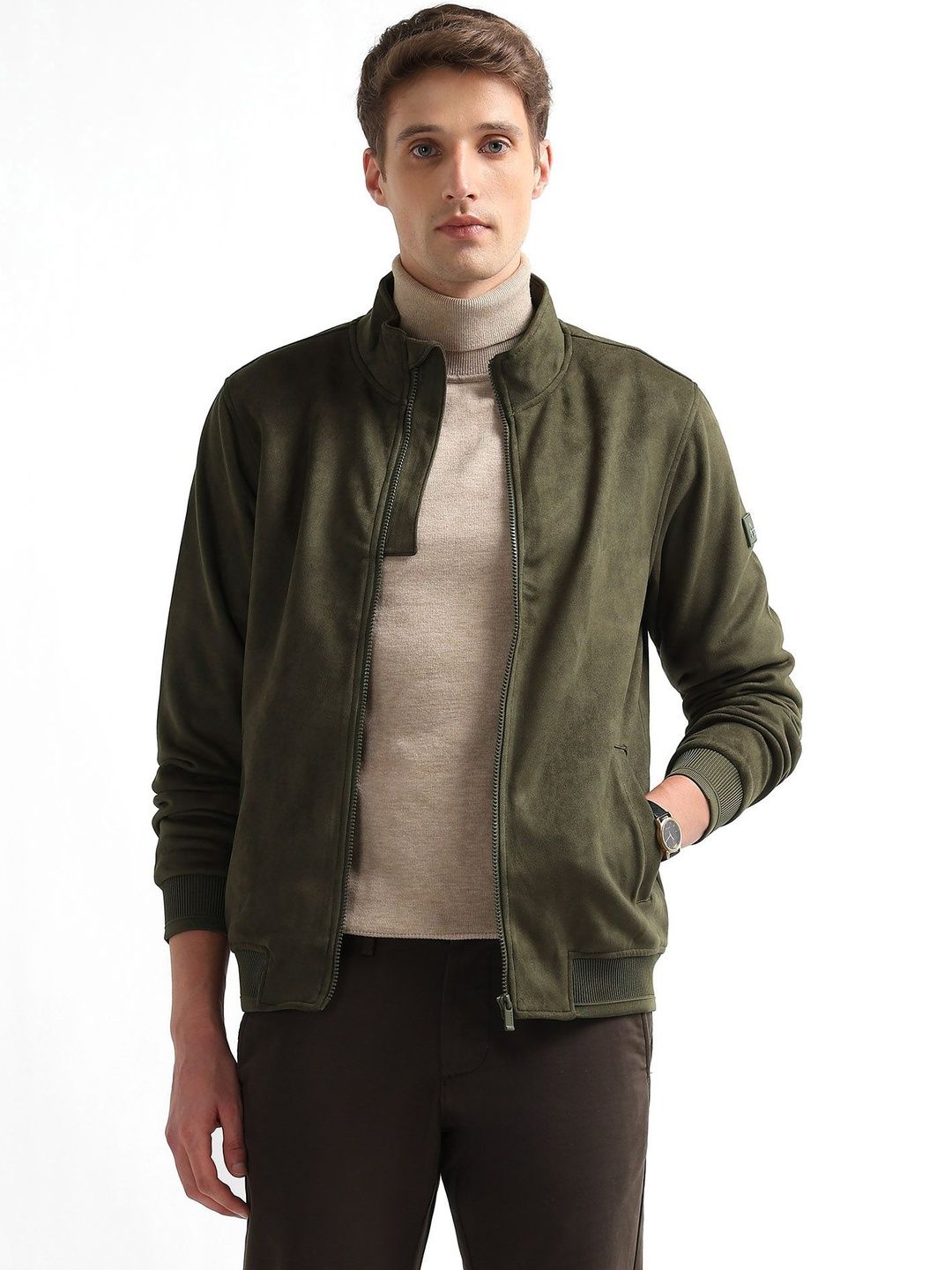 Arrow Sport Men Bomber Jacket-picture-35