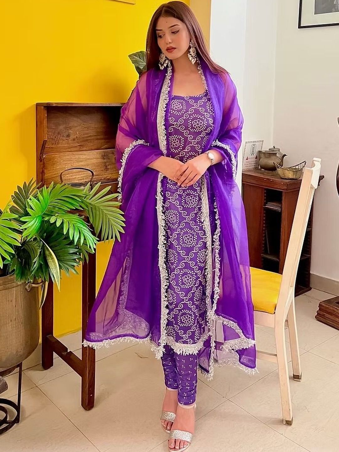 Shedika Women Ethnic Motifs Printed Kurta-picture-19