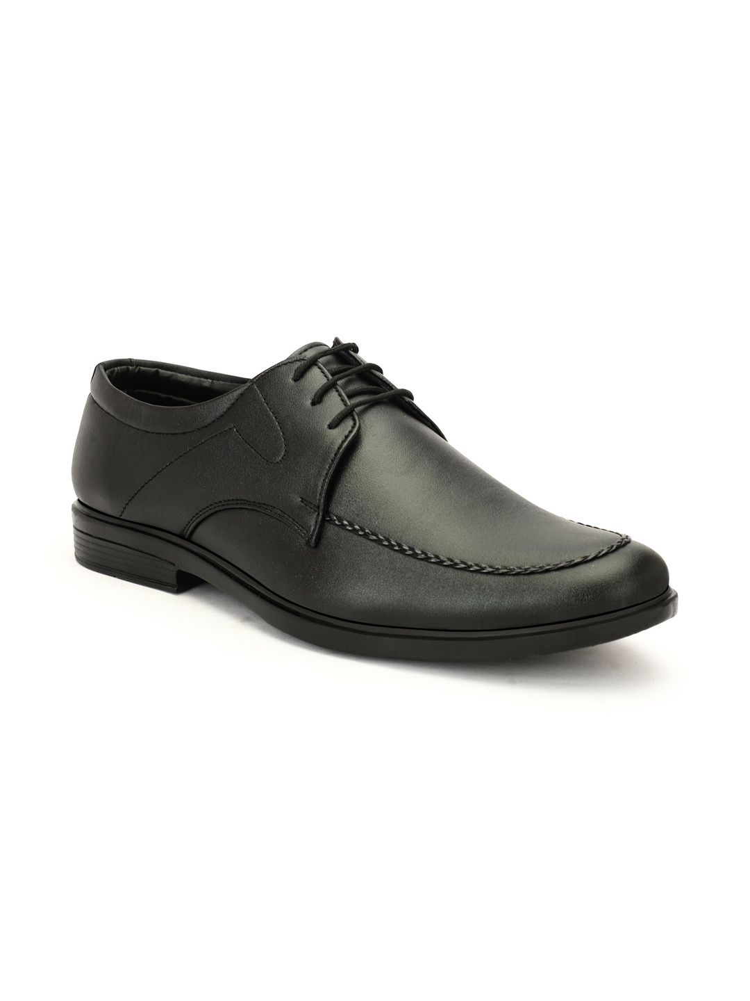Blue Horse Men Round-Toe Formal Derbys-image-0